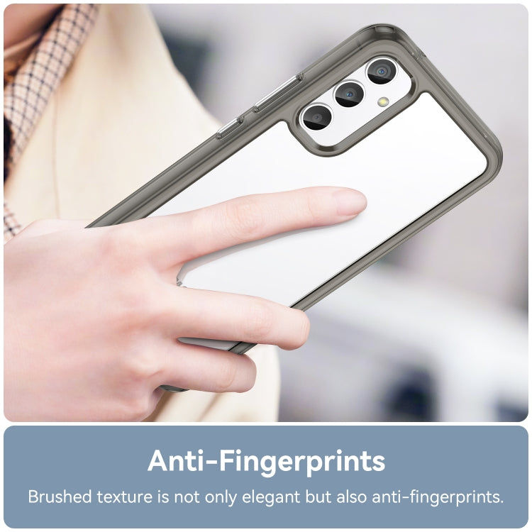 For Samsung Galaxy A34 5G Colorful Series Acrylic + TPU Phone Case