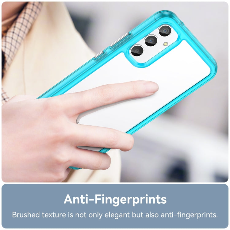For Samsung Galaxy A34 5G Colorful Series Acrylic + TPU Phone Case