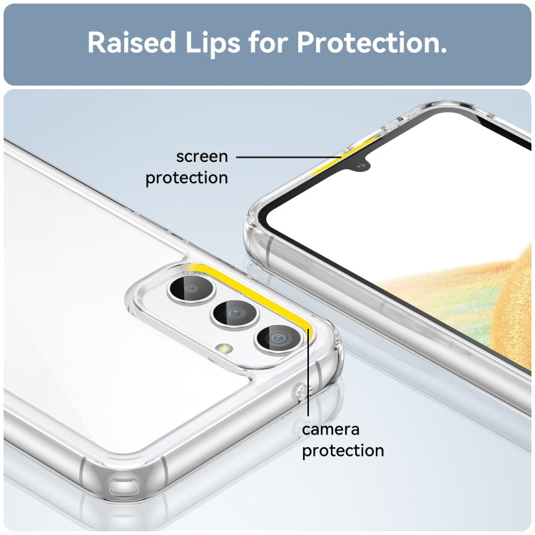 For Samsung Galaxy A34 5G Colorful Series Acrylic + TPU Phone Case