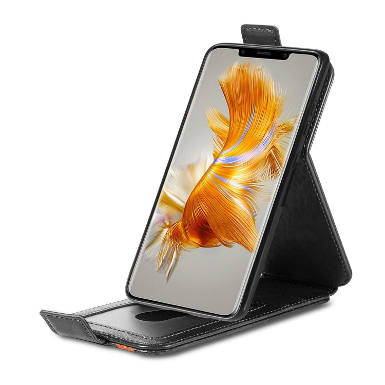 For Huawei Mate 50 Pro Splicing Wallet Card Holder Vertical Flip Leather Phone Case