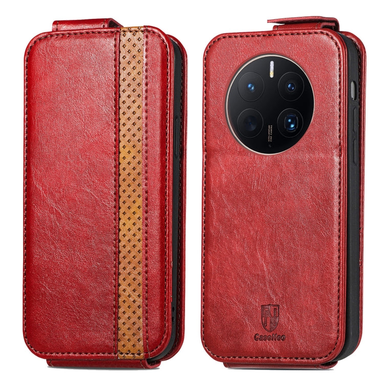 For Huawei Mate 50 Pro Splicing Wallet Card Holder Vertical Flip Leather Phone Case