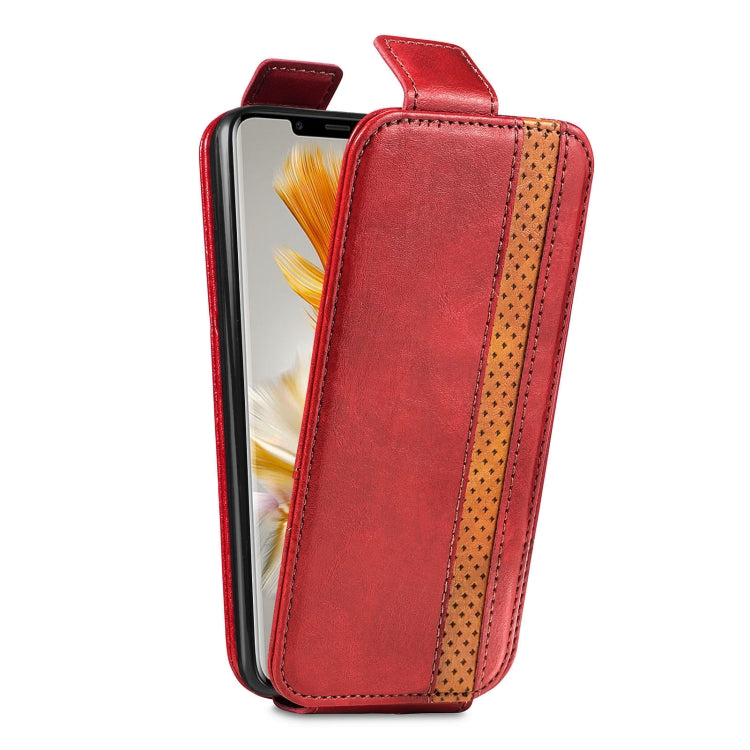 For Huawei Mate 50 Pro Splicing Wallet Card Holder Vertical Flip Leather Phone Case