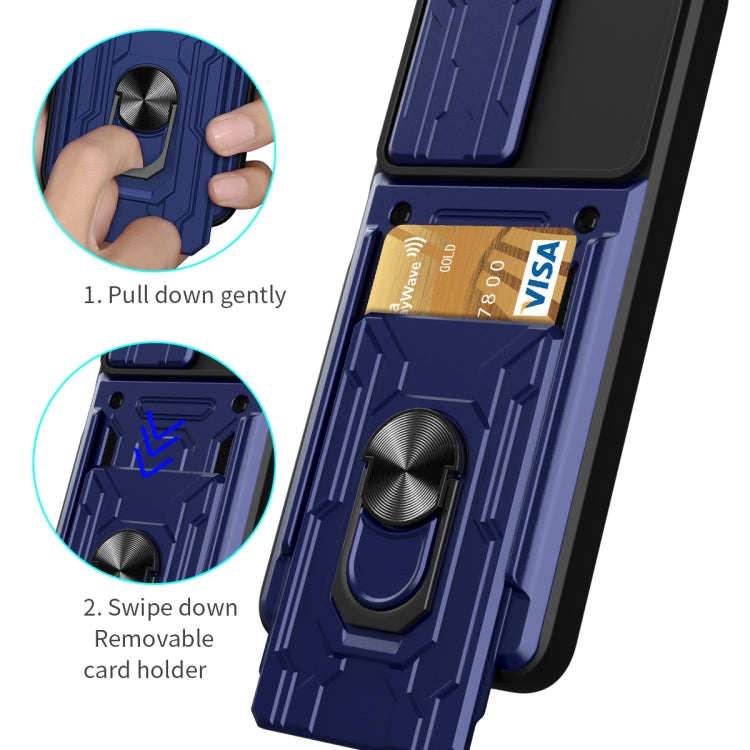 For Motorola Moto E30 Sliding Camshield Card Phone Case