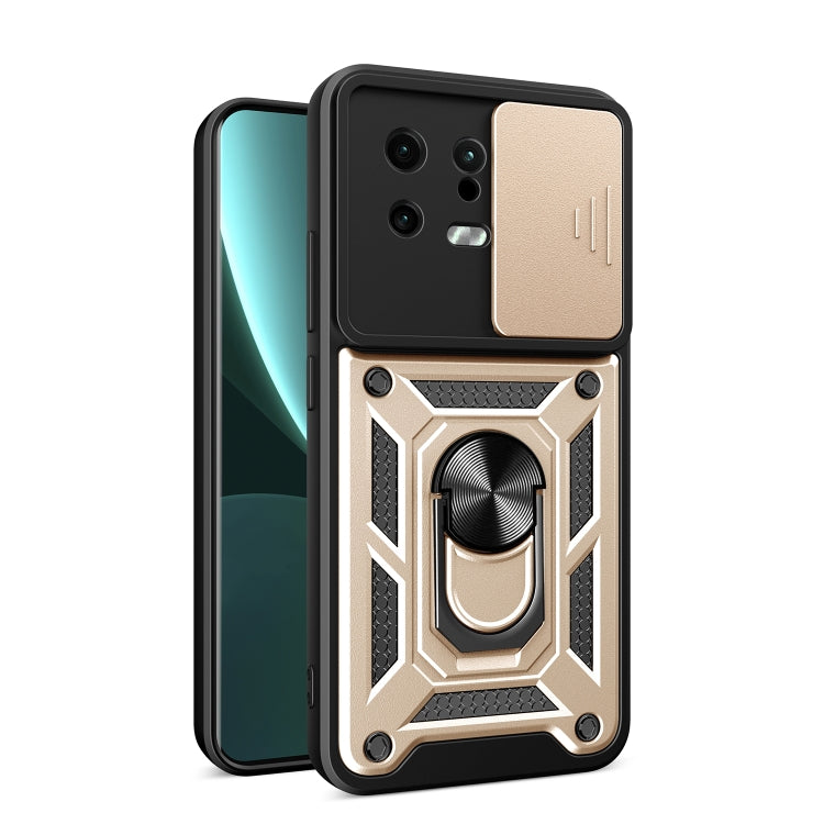 For Xiaomi 13 Sliding Camera Cover Design Phone Case