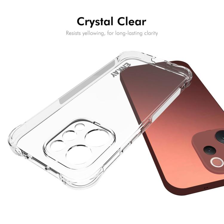 For vivo V70 5G Global ENKAY Hat-Prince Transparent TPU Shockproof Phone Case