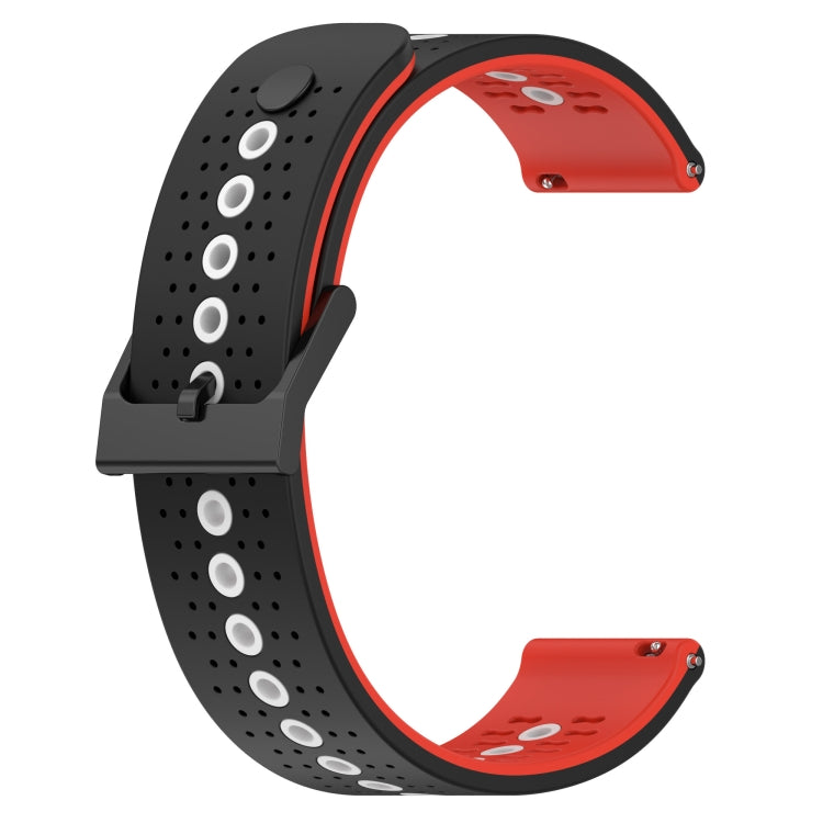 For Amazfit GTS 2 20mm Tricolor Breathable Silicone Watch Band