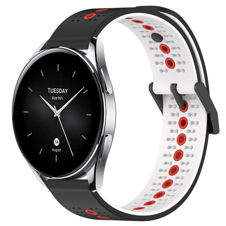 For Xiaomi Watch S2 42mm 22mm Tricolor Breathable Silicone Watch Band