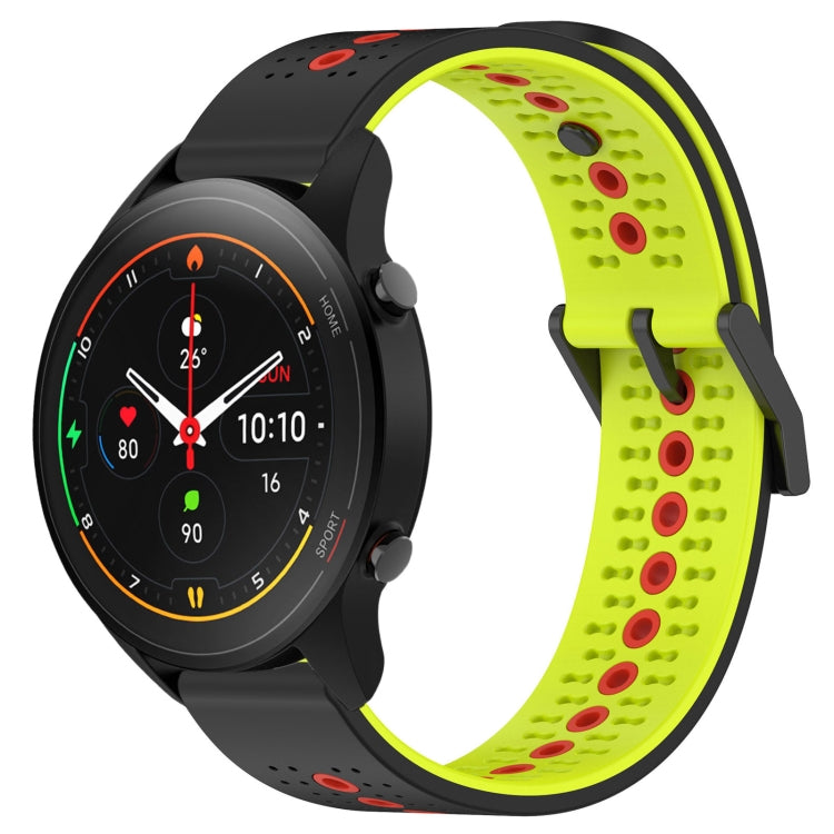 For Xiaomi MI Watch S1 Pro 22mm Tricolor Breathable Silicone Watch Band