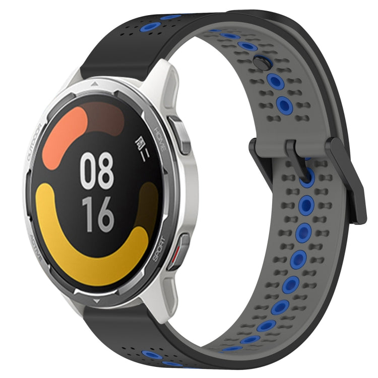 For Xiaomi MI Watch Color 2 22mm Tricolor Breathable Silicone Watch Band