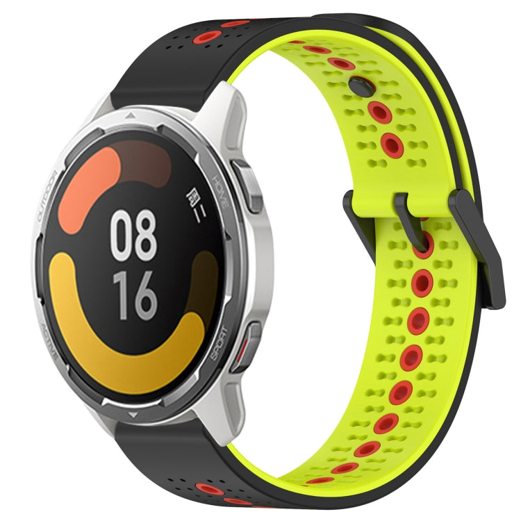 For Xiaomi MI Watch Color 2 22mm Tricolor Breathable Silicone Watch Band