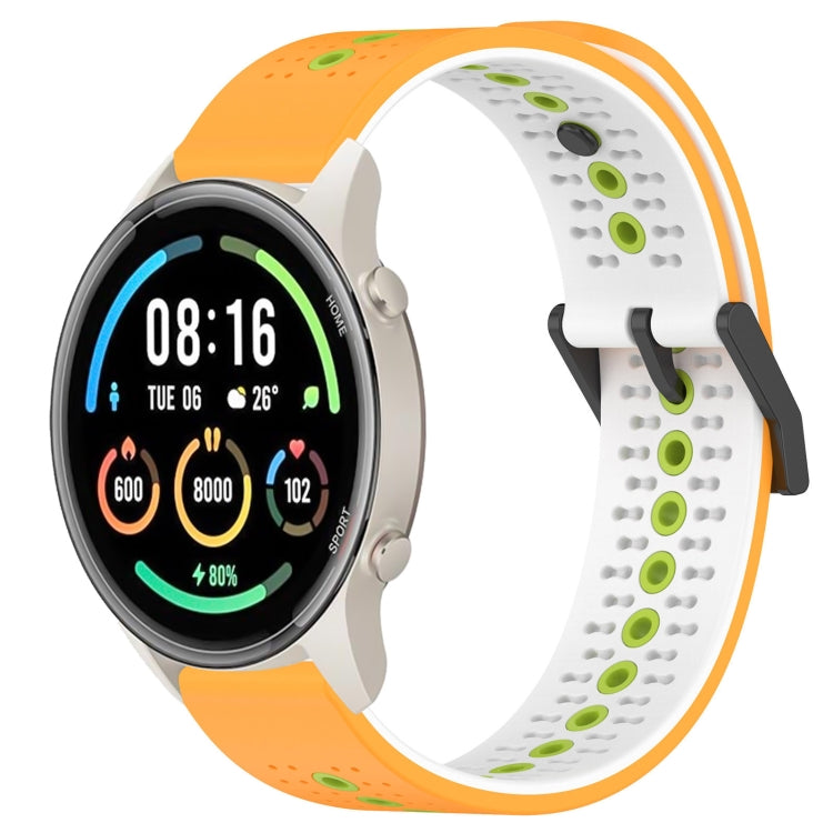 For Xiaomi MI Watch Sport 22mm Tricolor Breathable Silicone Watch Band