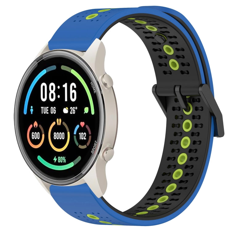 For Xiaomi MI Watch Sport 22mm Tricolor Breathable Silicone Watch Band