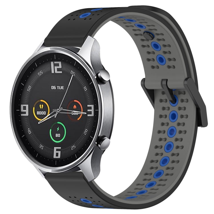 For Xiaomi MI Watch Color 22mm Tricolor Breathable Silicone Watch Band