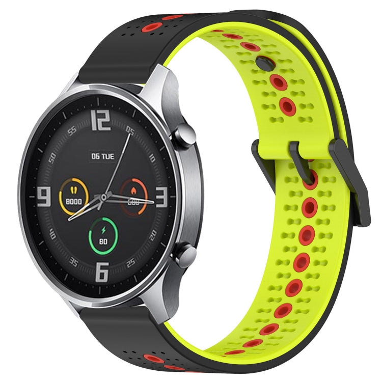 For Xiaomi MI Watch Color 22mm Tricolor Breathable Silicone Watch Band