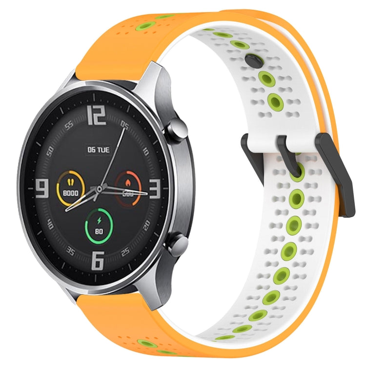 For Xiaomi MI Watch Color 22mm Tricolor Breathable Silicone Watch Band