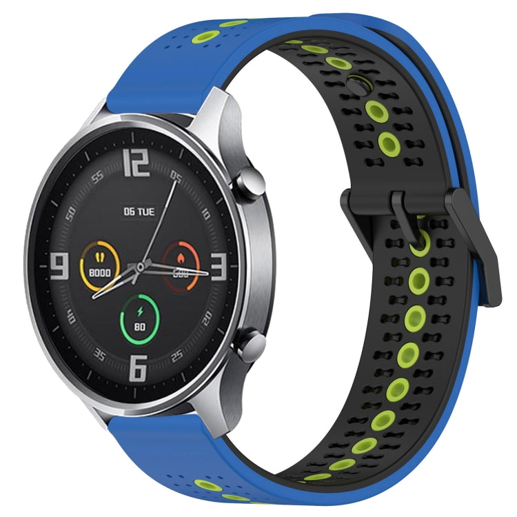 For Xiaomi MI Watch Color 22mm Tricolor Breathable Silicone Watch Band