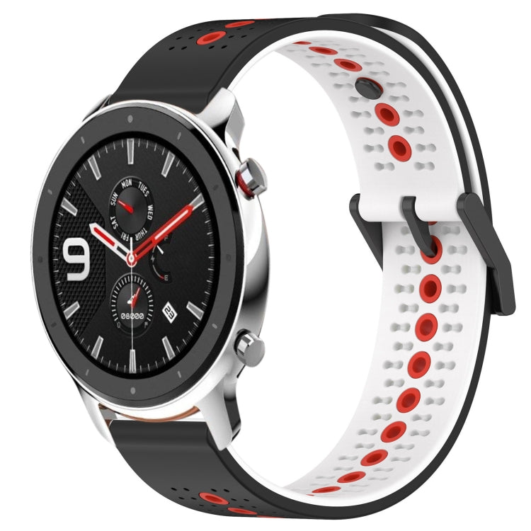 For Amazfit GTR 4 22mm Tricolor Breathable Silicone Watch Band