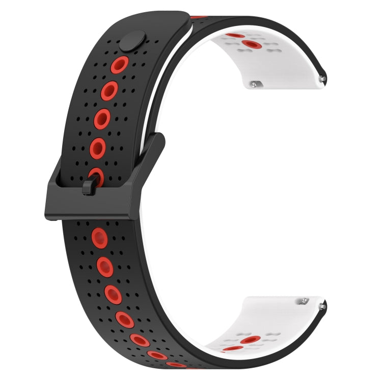 For Amazfit 3 22mm Tricolor Breathable Silicone Watch Band