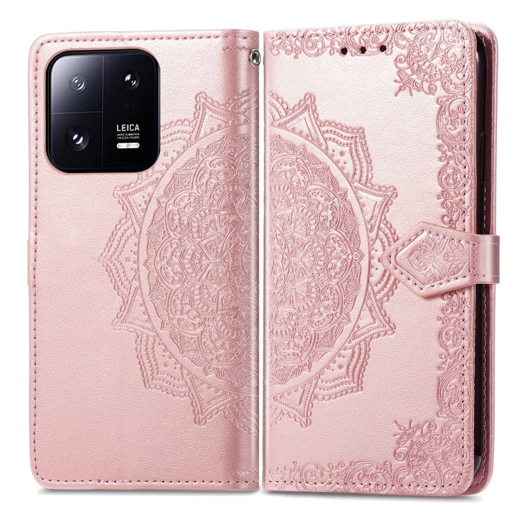 For Xiaomi 13 Mandala Flower Embossed Leather Phone Case