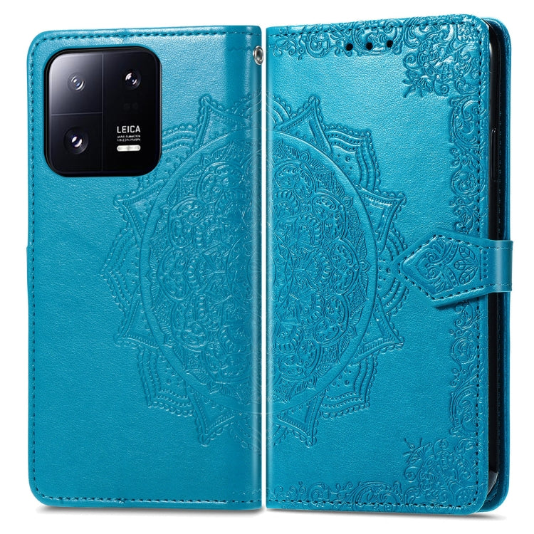 For Xiaomi 13 Mandala Flower Embossed Leather Phone Case