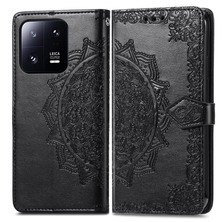 For Xiaomi 13 Pro Mandala Flower Embossed Leather Phone Case