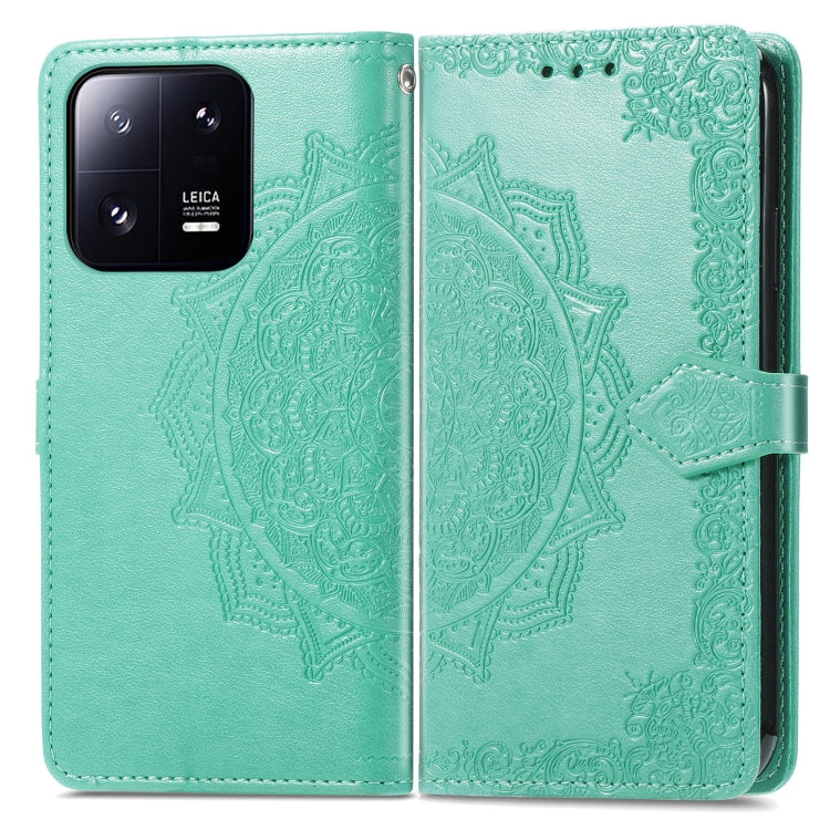 For Xiaomi 13 Pro Mandala Flower Embossed Leather Phone Case