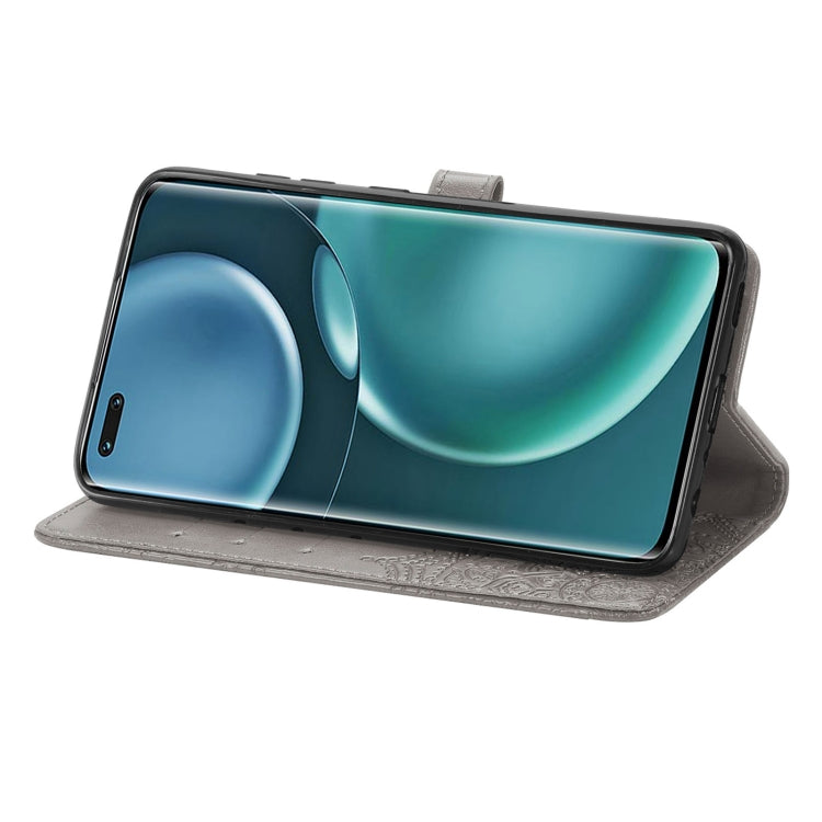 For Honor Magic 4 Pro Mandala Flower Embossed Leather Phone Case