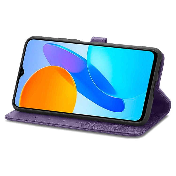 For Honor X8 5G Mandala Flower Embossed Leather Phone Case