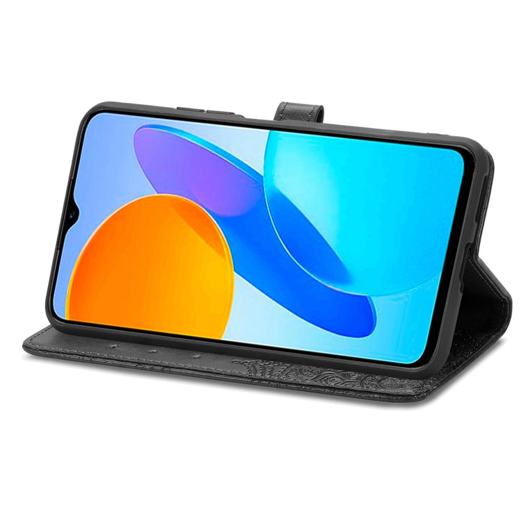 For Honor X8 5G Mandala Flower Embossed Leather Phone Case