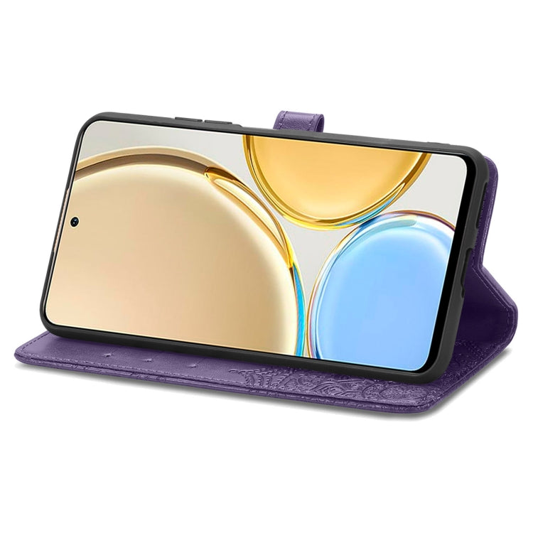 For Honor X30 / Magic 4 Lite 5G Mandala Flower Embossed Leather Phone Case