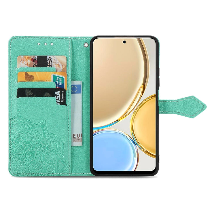 For Honor X30 / Magic 4 Lite 5G Mandala Flower Embossed Leather Phone Case