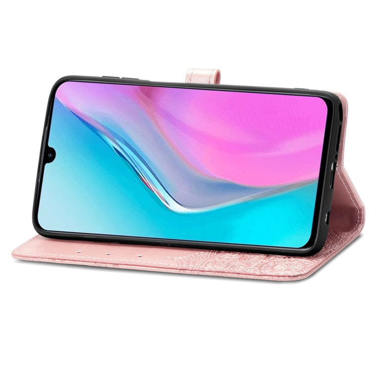 For Infinix Note 11 Mandala Flower Embossed Leather Phone Case