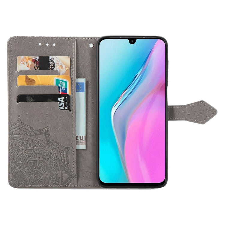 For Infinix Note 11 Mandala Flower Embossed Leather Phone Case