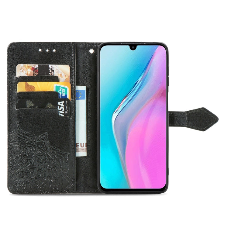 For Infinix Note 11 Mandala Flower Embossed Leather Phone Case