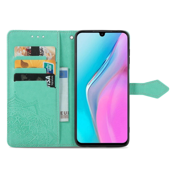 For Infinix Note 11 Mandala Flower Embossed Leather Phone Case