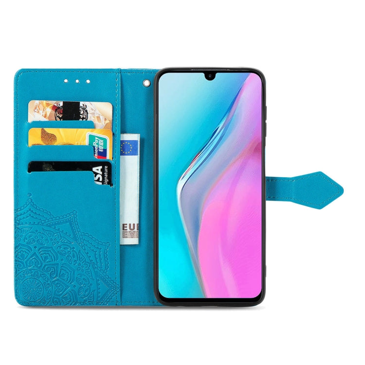 For Infinix Note 11 Mandala Flower Embossed Leather Phone Case