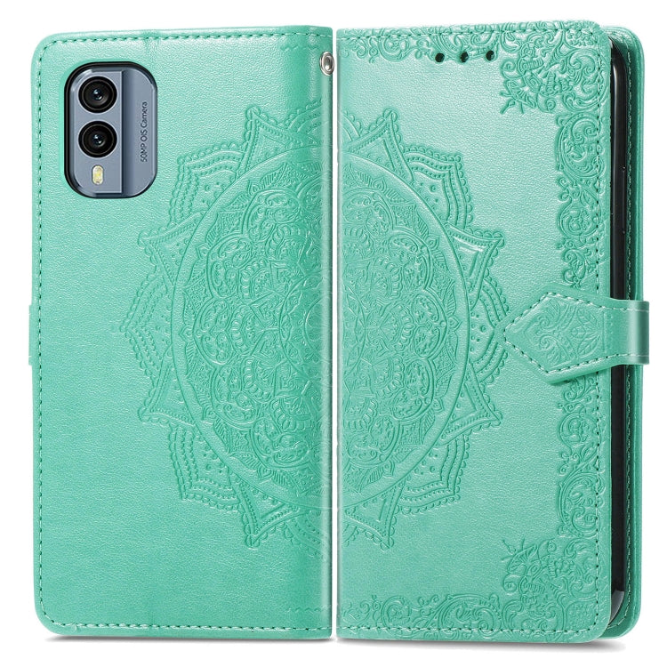 For Nokia X30 Mandala Flower Embossed Leather Phone Case