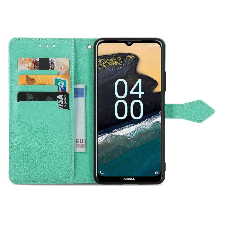 For Nokia X30 Mandala Flower Embossed Leather Phone Case