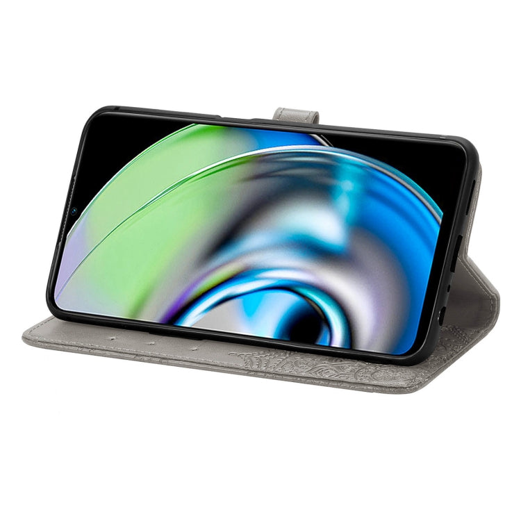 For Realme V23 Mandala Flower Embossed Leather Phone Case