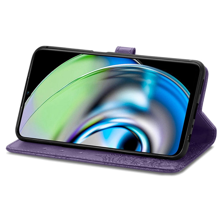 For Realme V23 Mandala Flower Embossed Leather Phone Case