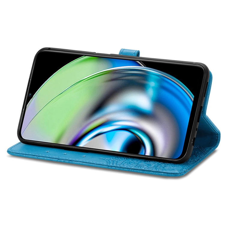 For Realme V23 Mandala Flower Embossed Leather Phone Case