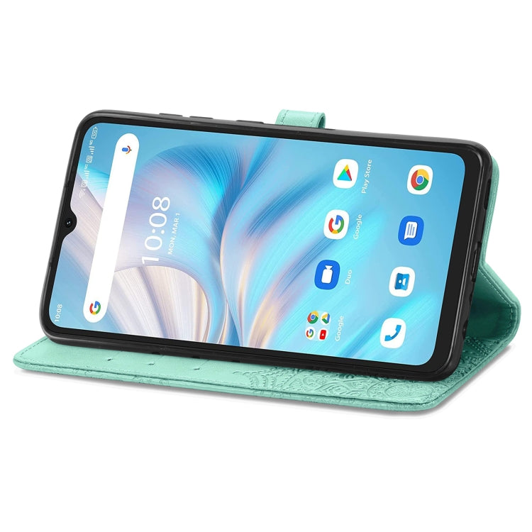 For UMIDIGI A13S Mandala Flower Embossed Leather Phone Case