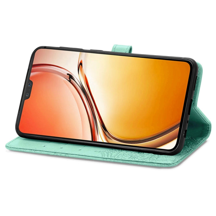 For vivo V23 5G Mandala Flower Embossed Leather Phone Case