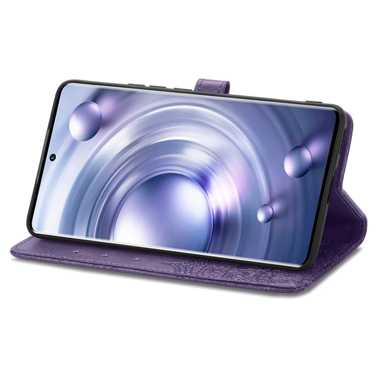 For vivo X80 Pro Mandala Flower Embossed Leather Phone Case