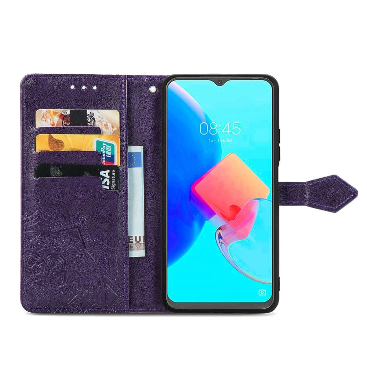 For Xiaomi Poco X3 Pro Mandala Flower Embossed Leather Phone Case