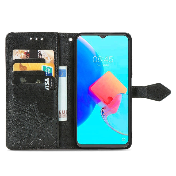 For Xiaomi Poco X3 Pro Mandala Flower Embossed Leather Phone Case