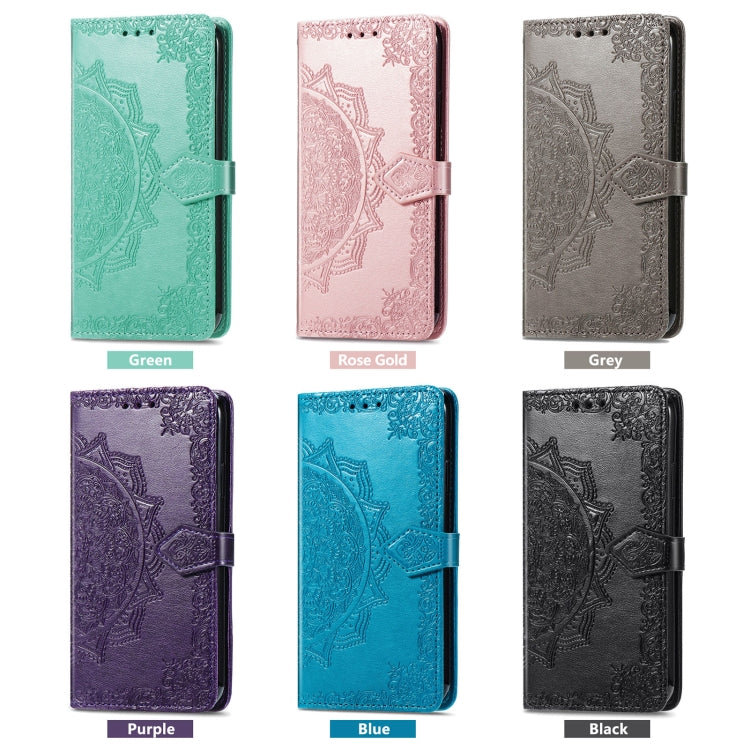 For Xiaomi Poco X3 Pro Mandala Flower Embossed Leather Phone Case