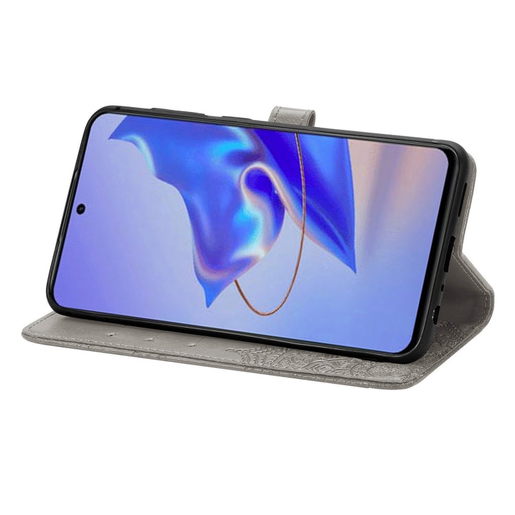 For ZTE Blade V40 Pro Mandala Flower Embossed Leather Phone Case