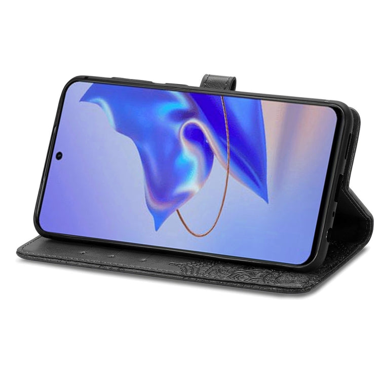 For ZTE Blade V40 Pro Mandala Flower Embossed Leather Phone Case