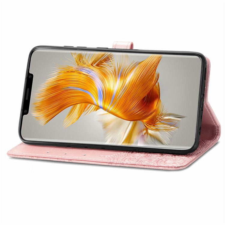 For Huawei Mate 50 Pro Mandala Flower Embossed Leather Phone Case